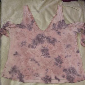 American Eagle Tie Dye Top